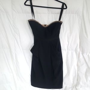 BCBGMAXAZRIA  Black dress. Daphine